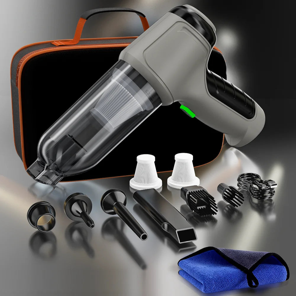 15,000Pa Cordless Car Vacuum & Air Duster