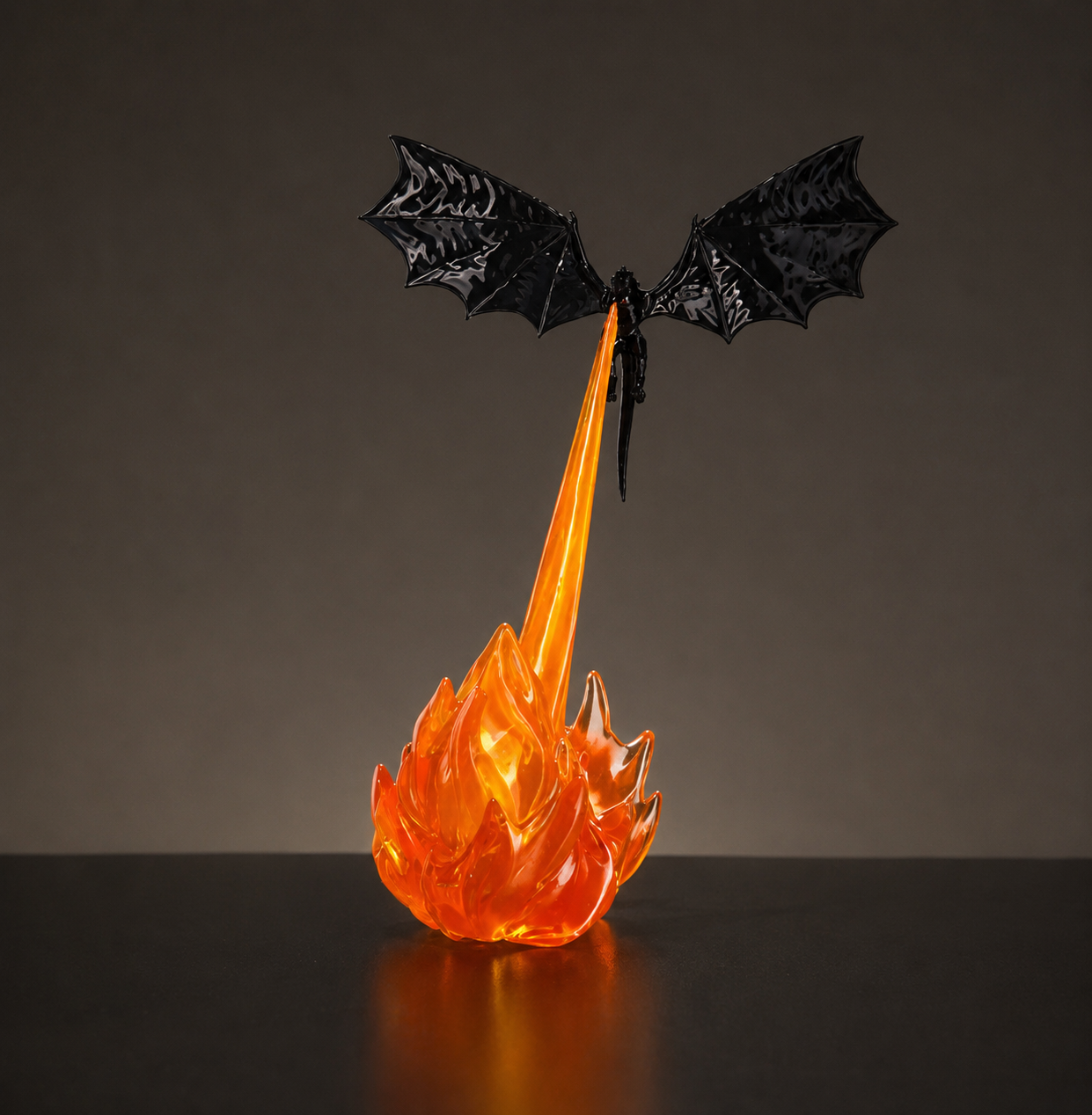 Enchanting Dragon Flame Book Nook: A Unique and Creative Bookshelf Ornament for Home Decor and Gifting