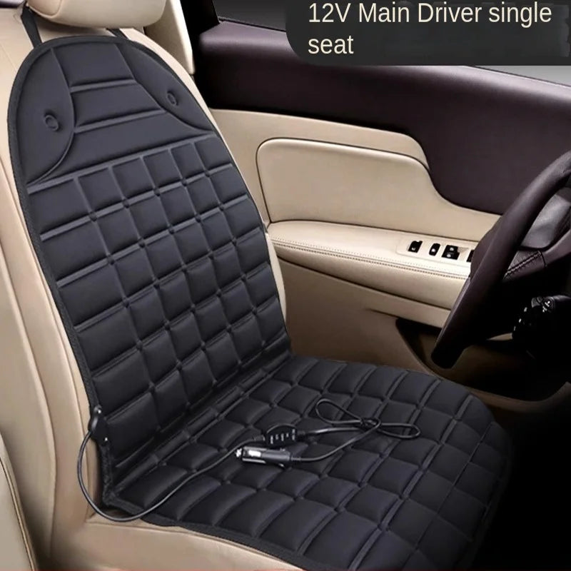 12V Heated Car Seat Cushion - Fast-Warming Winter Car Seat Cover