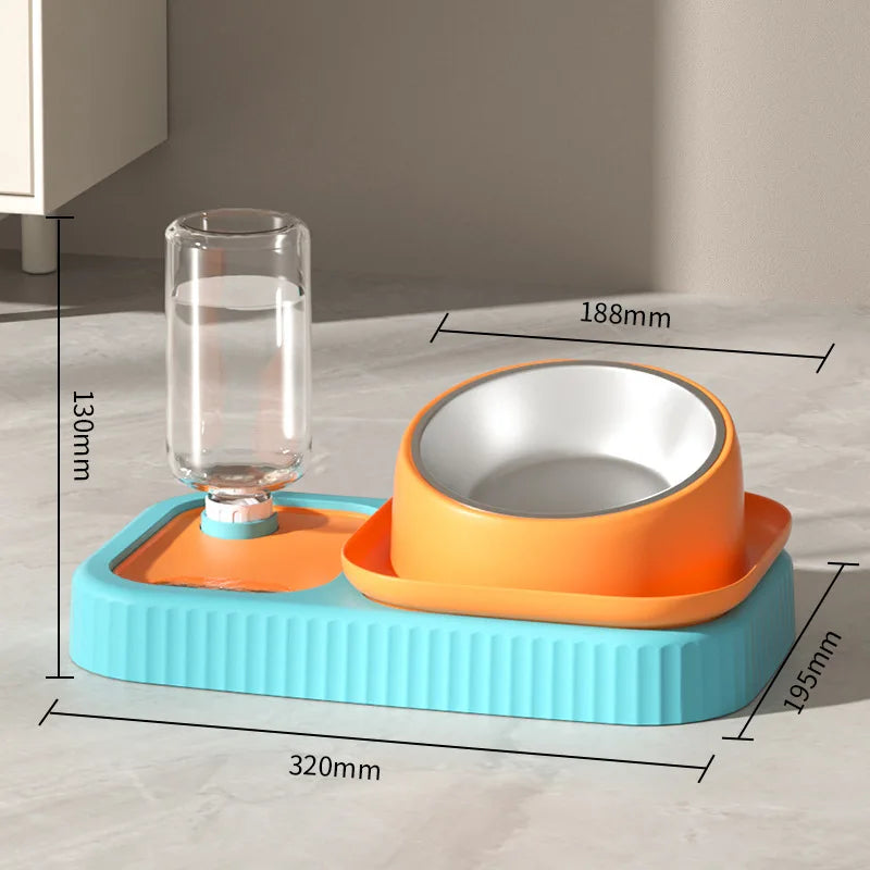 Cats and Dogs  Used Simple Use Pet Feeding Bowl, Durable and Safe Design Functions