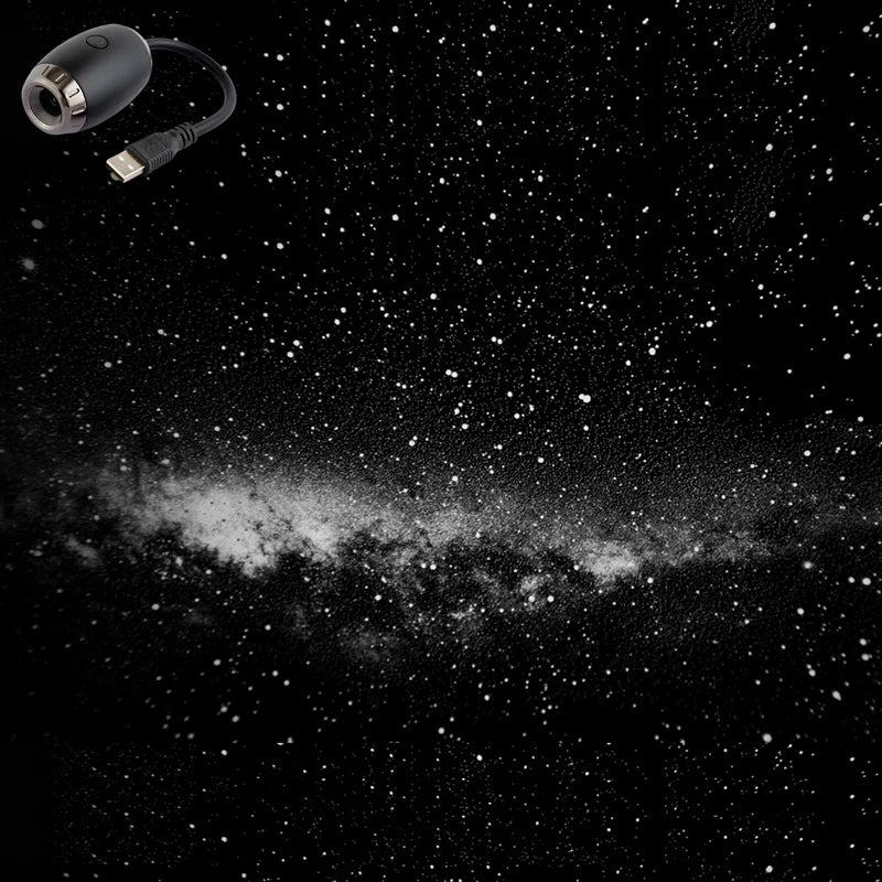 USB Galaxy Star Projector for Car & Room