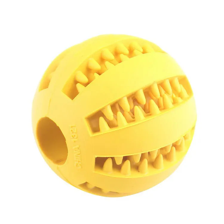 Interactive Treat-Dispensing Dog Chew Toy