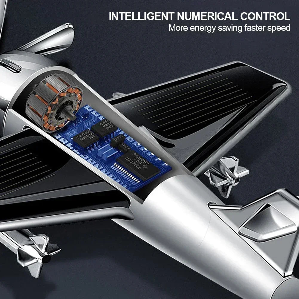 Solar Car Air Freshener Ornament