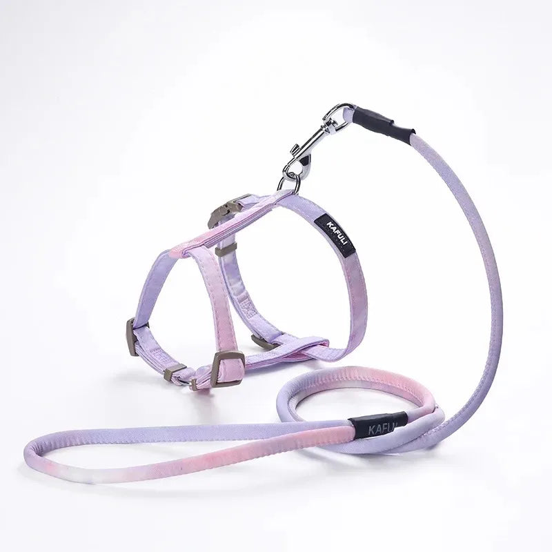 Adjustable Cat Harness & Leash Set