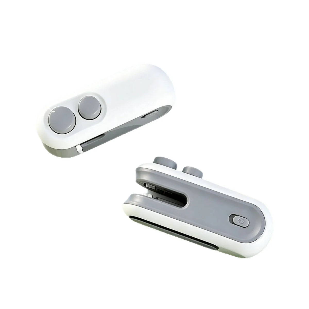 2-in-1 Mini Bag Sealer and Cutter - Handheld Heat Resealer for Food Bags