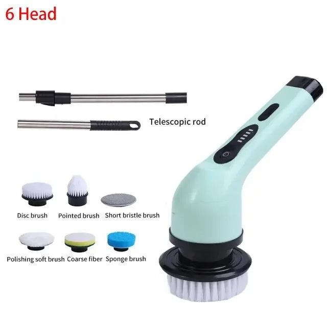 Cordless Electric Spin Scrubber