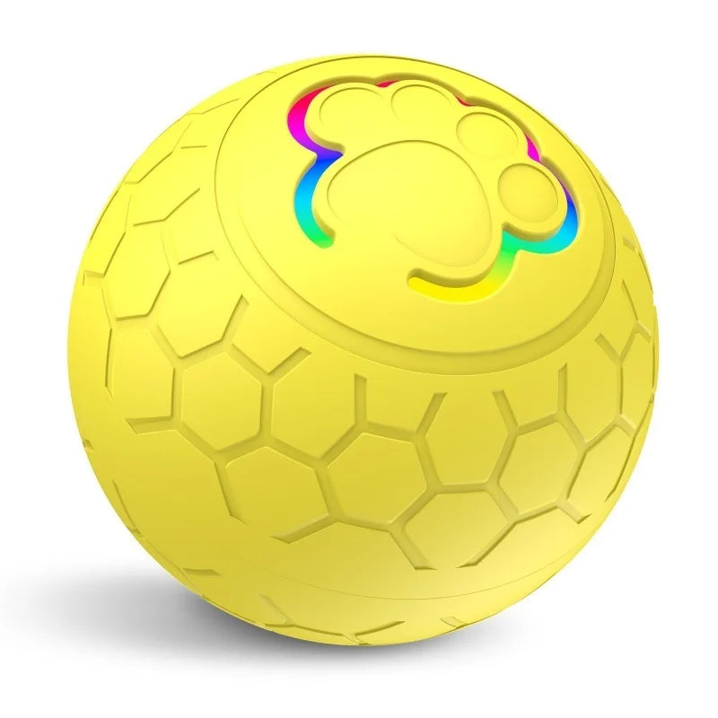 Interactive Dog Ball Toy – Auto-Rolling & USB Rechargeable