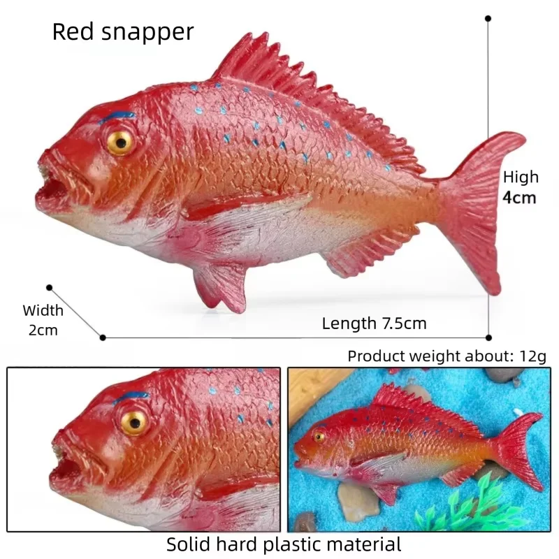 Realistic Fish Aquarium Figurine