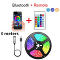 RGB LED Strip Lights - USB TV Backlight with App and Remote Control