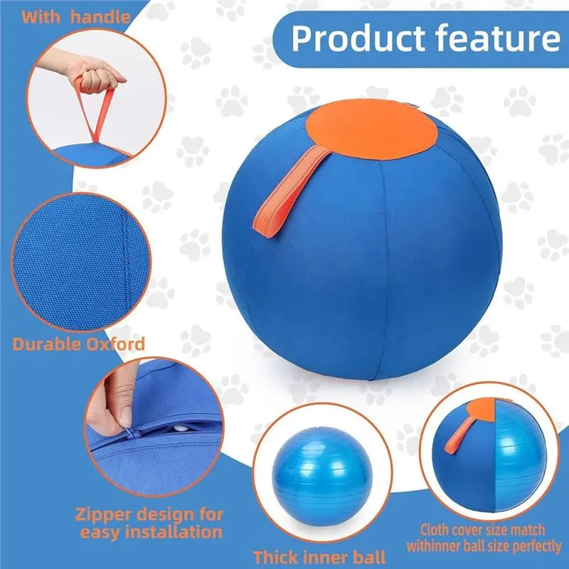 25cm Inflatable Herding Ball for Dogs