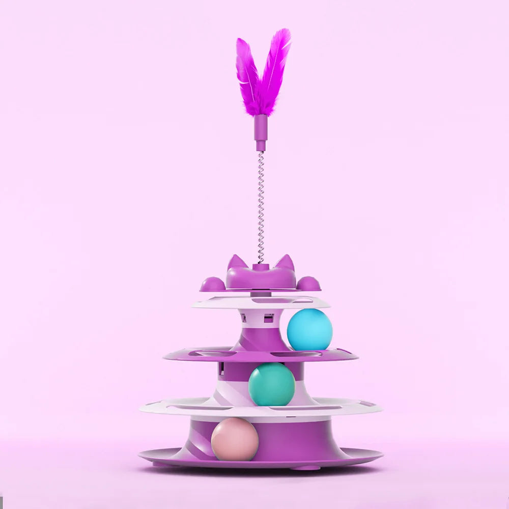 3-in-1 Interactive Cat Toy Set