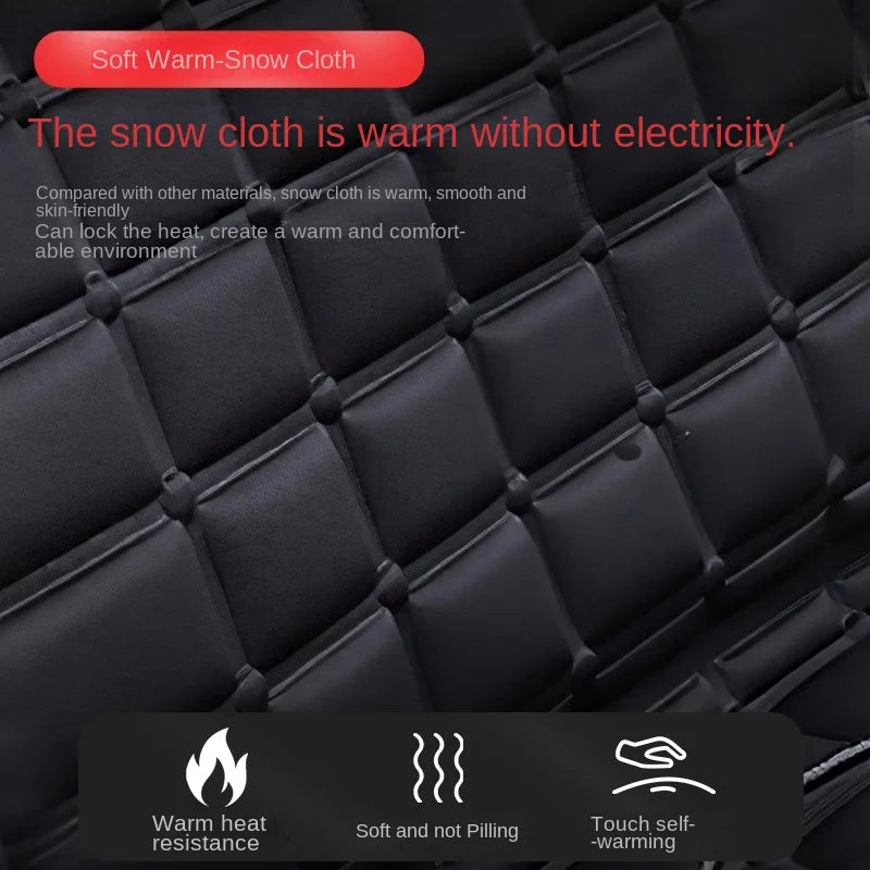 12V Heated Car Seat Cushion - Fast-Warming Winter Car Seat Cover