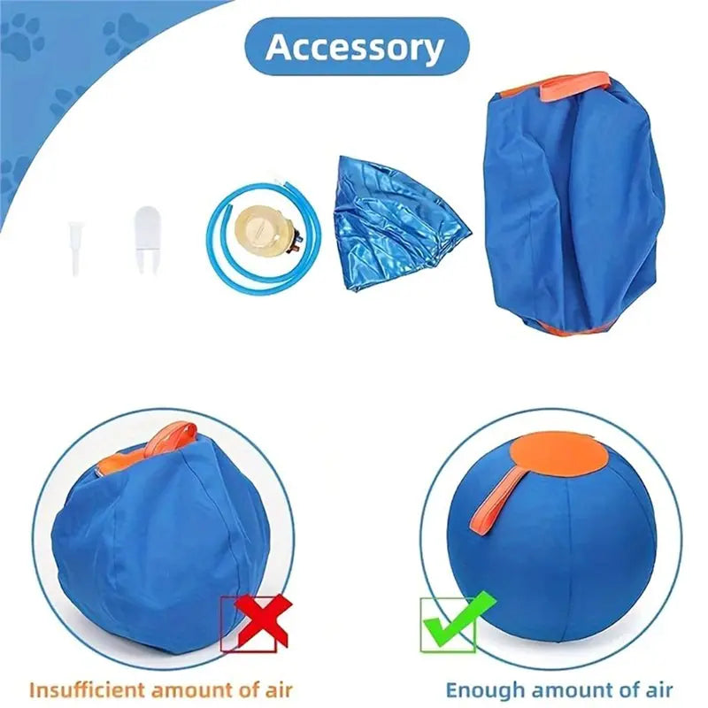 25cm Inflatable Herding Ball for Dogs