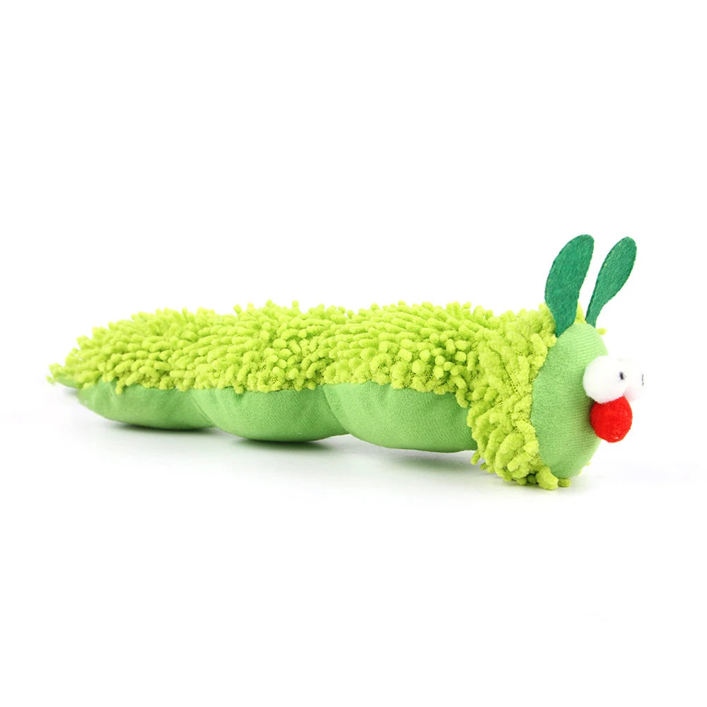 Caterpillar Catnip & Silvervine Chew Toy