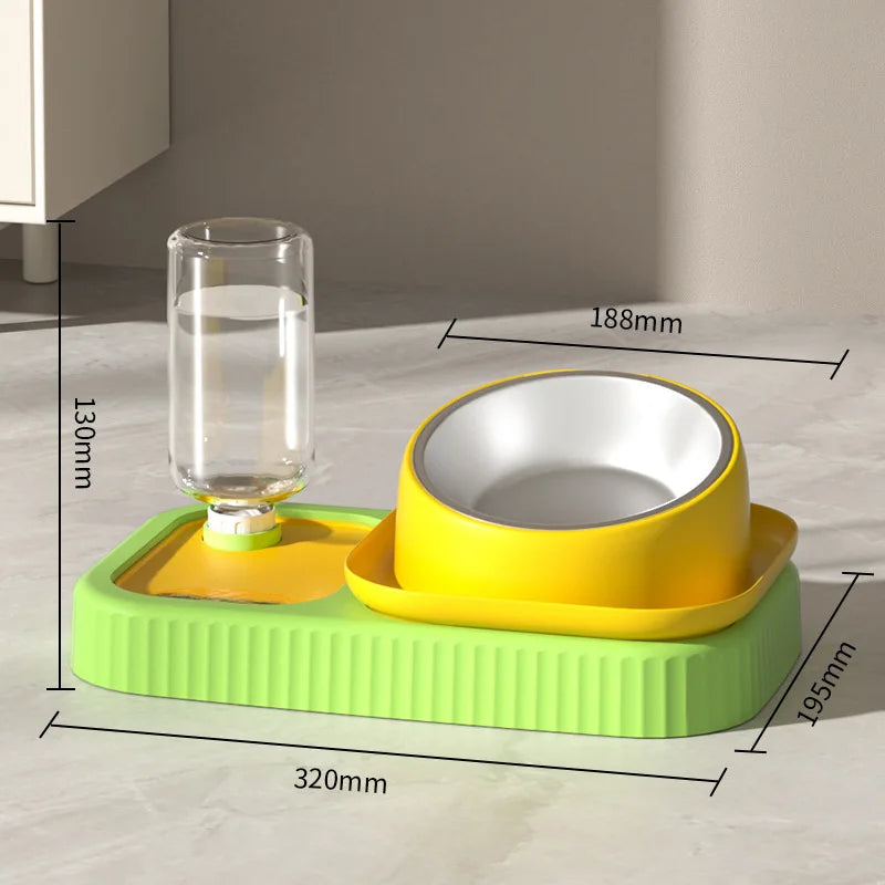 Cats and Dogs  Used Simple Use Pet Feeding Bowl, Durable and Safe Design Functions