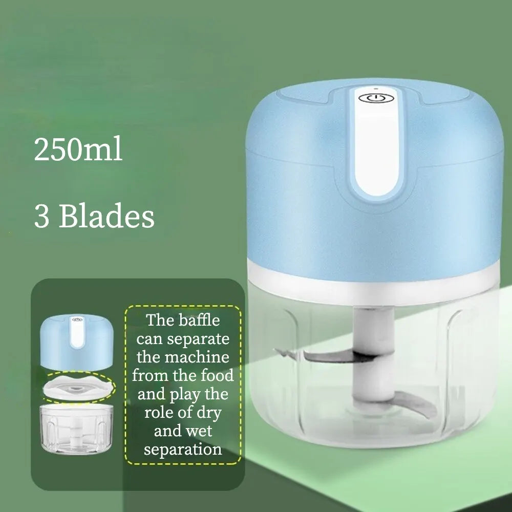 USB Mini Electric Garlic Chopper