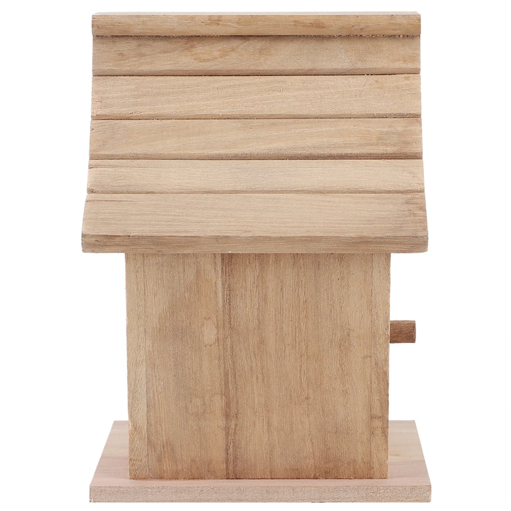 Bird Breeding Box Bird Supplies Wood Bird House Breeding Box Hanging Bird House Pet Supplies for Parrots Budgerigar Small Birds