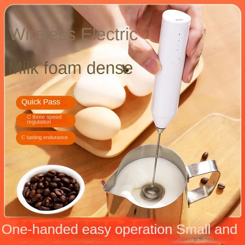 3-Speed USB Rechargeable Milk Frother
