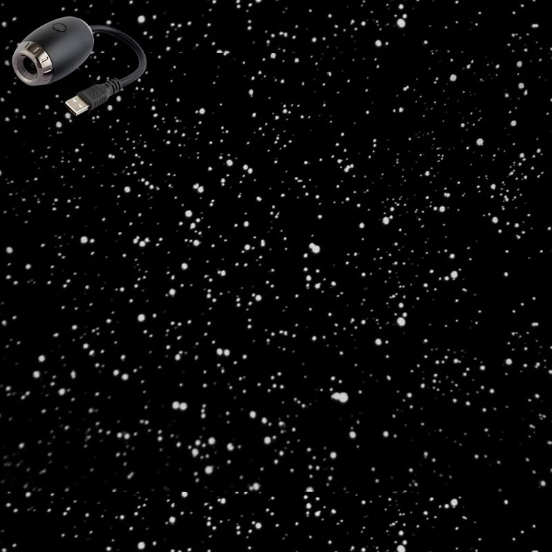 USB Galaxy Star Projector for Car & Room