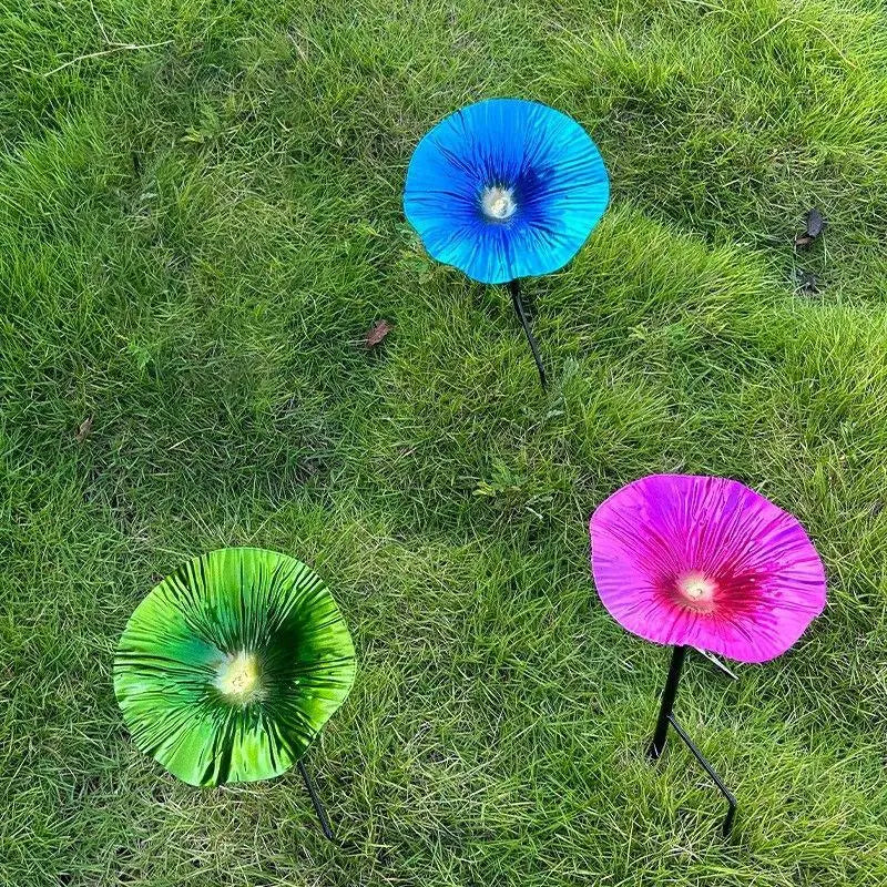 Bird Bath for Outdoor Garden Removeable Stand Bird Bath Bowl with Metal Stake for Courtyard Garden Patio Yard Pathway Decor