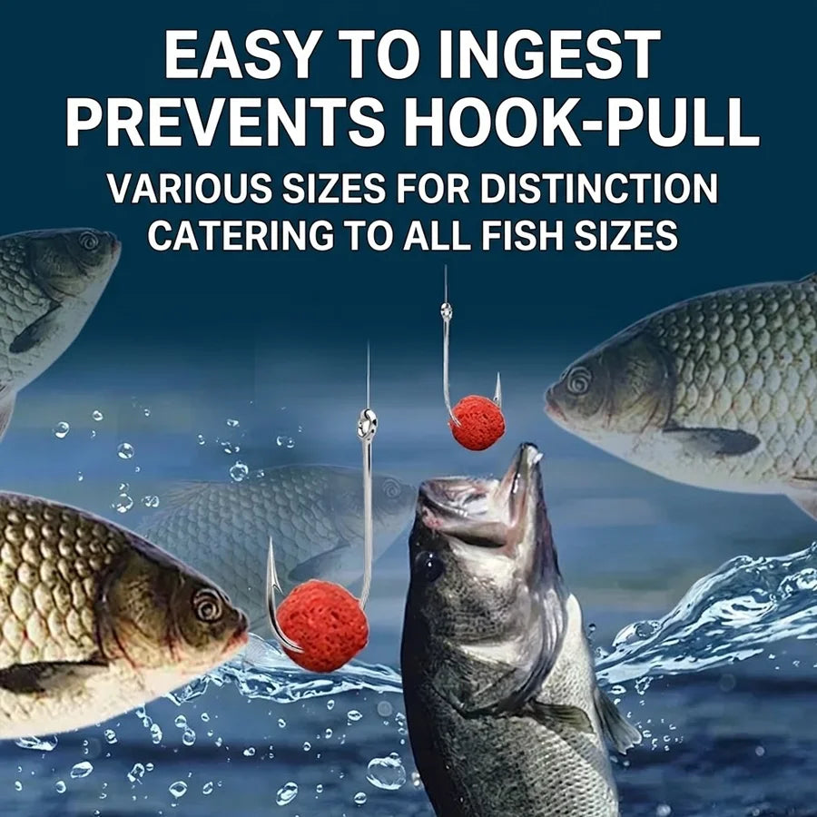 Fish Attractant Fishing Groundbait Universal Concentrated Fish Bait Fishing Food Bait Aquatic Feed for Bass Carp Fishing