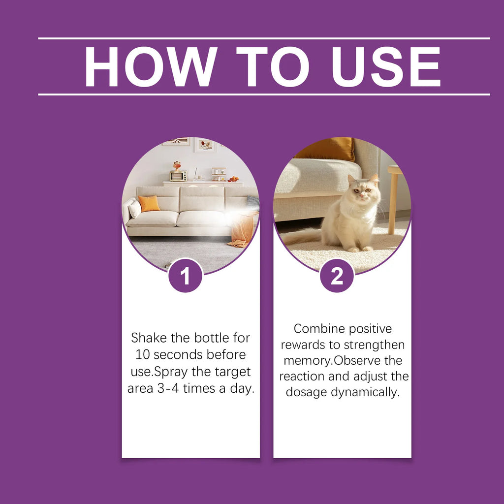 Cat Training Sprays Soothing Mood Prevent Scratching Away From Furniture Household Disorderly Urination Mild Cat Care Supplies