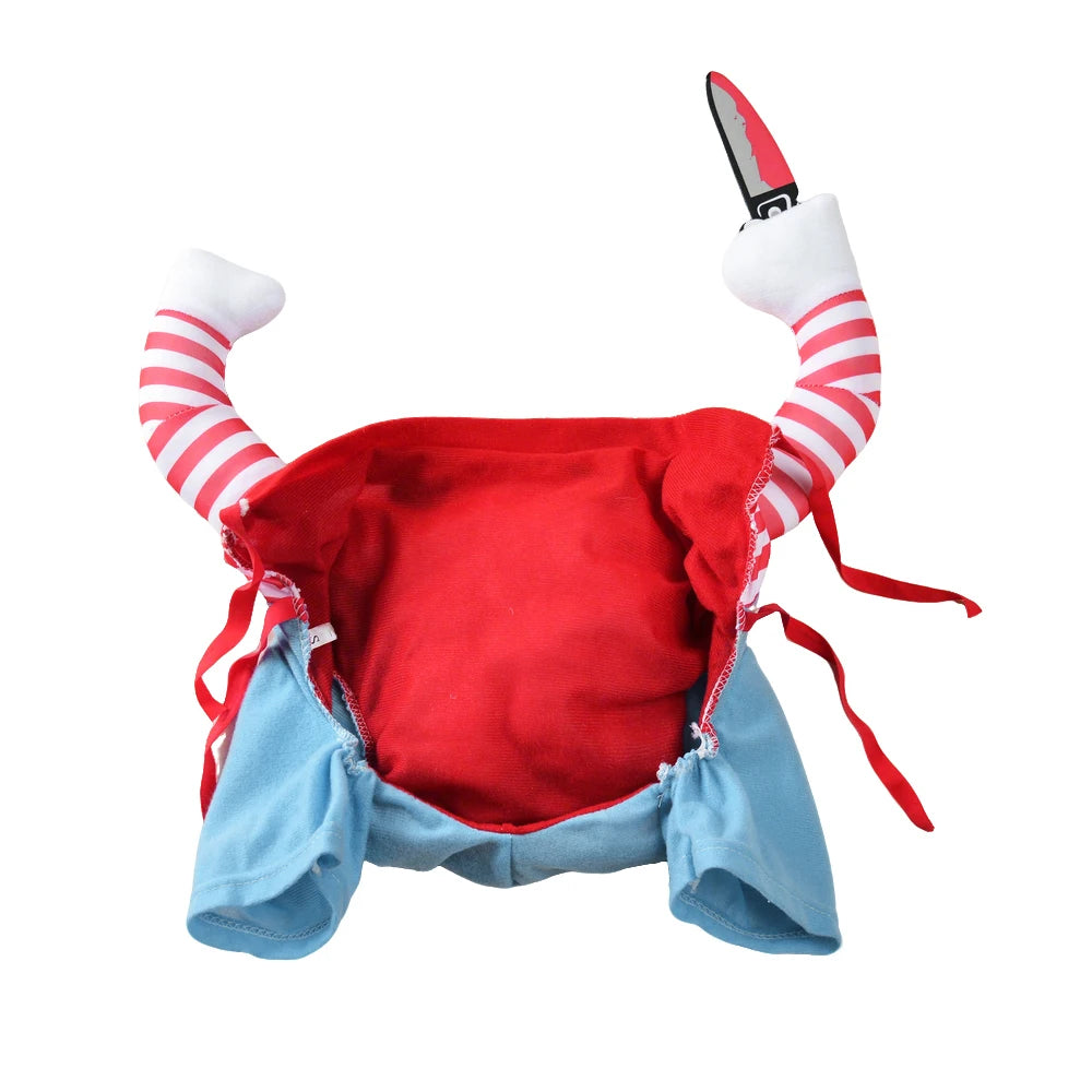 Halloween Cosplay Pet Costume for Cats & Small Dogs, XS–XL
