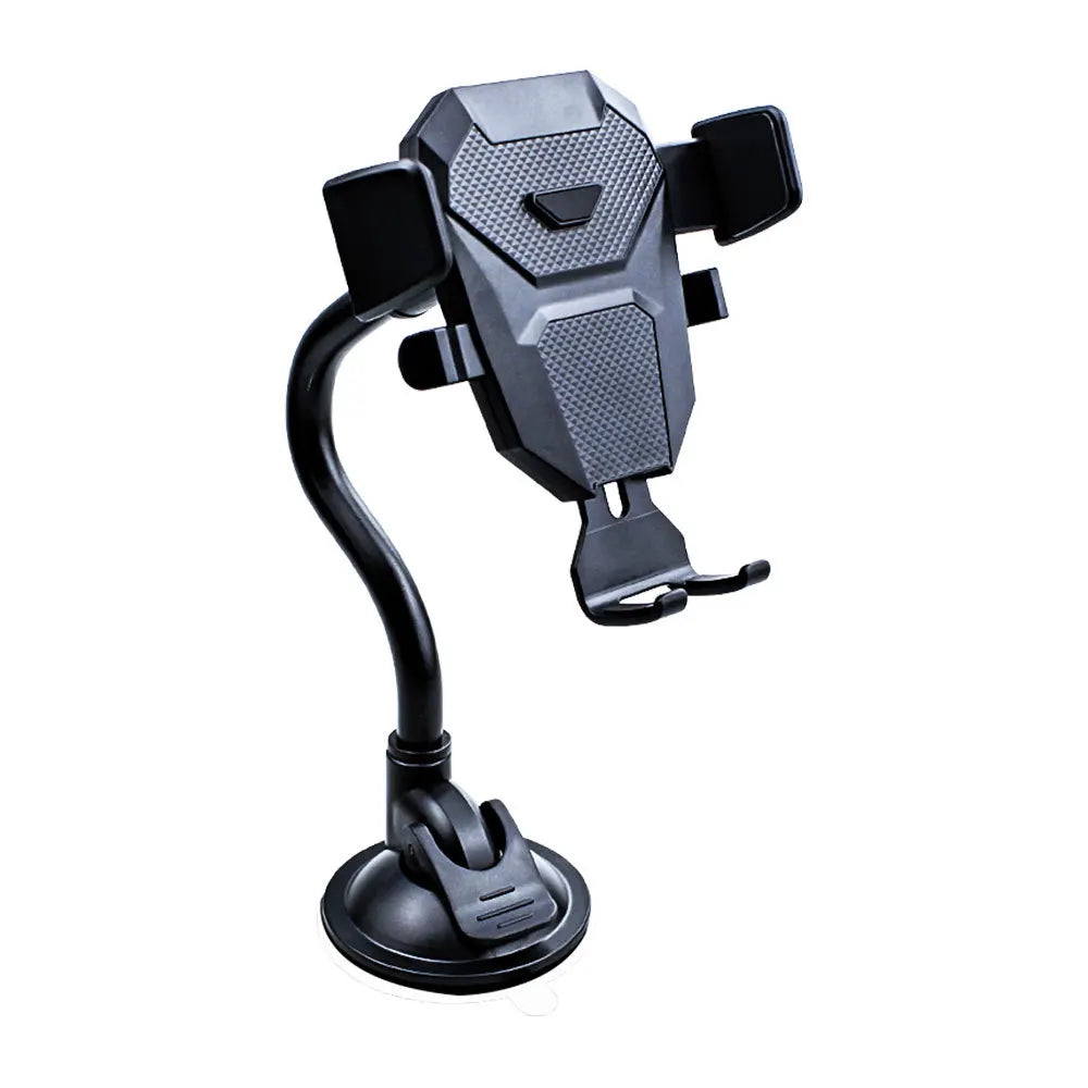 Auto-Locking Car Phone Holder - Telescopic Suction Cup and Vent Mount