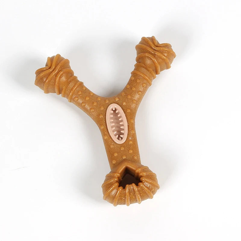 Dog Toy Is Durable and Chew-Resistant, Dispenses Treats, Grinds Teeth, Cleans Teeth, Educational and Interactive Pet Supplies