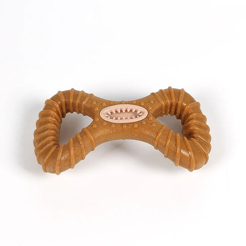 Interactive Treat-Dispensing Dog Chew Bone