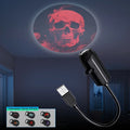 Halloween USB Projector Light, 3 or 6 Film Patterns