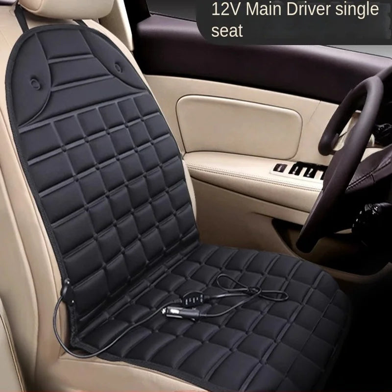 12V Heated Car Seat Cushion - Fast-Warming Winter Car Seat Cover
