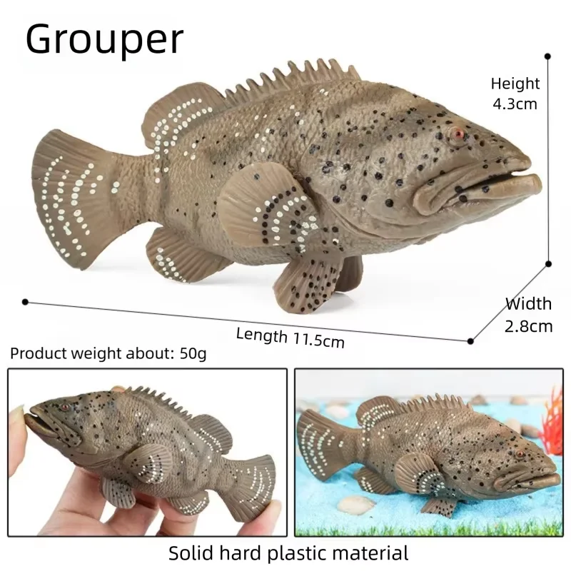 Realistic Fish Aquarium Figurine