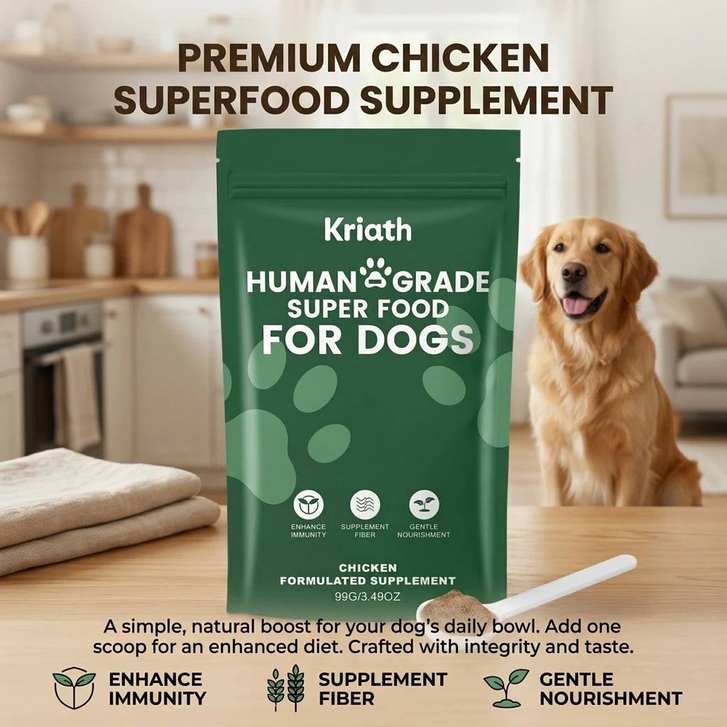 Dog Nutritional Supplement for All Breeds Easy Absorption Daily Health Support