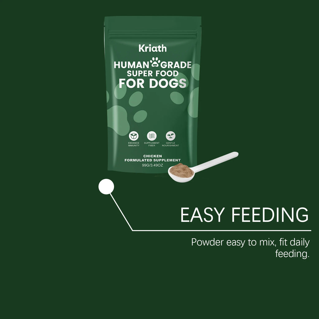 Dog Nutrition Powder Promote Digestion Balance Gut Flora Boost Vitality Improve Health Support Immune System Daily Easy Absorb