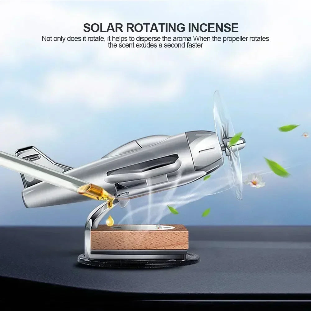 Solar Car Air Freshener Ornament