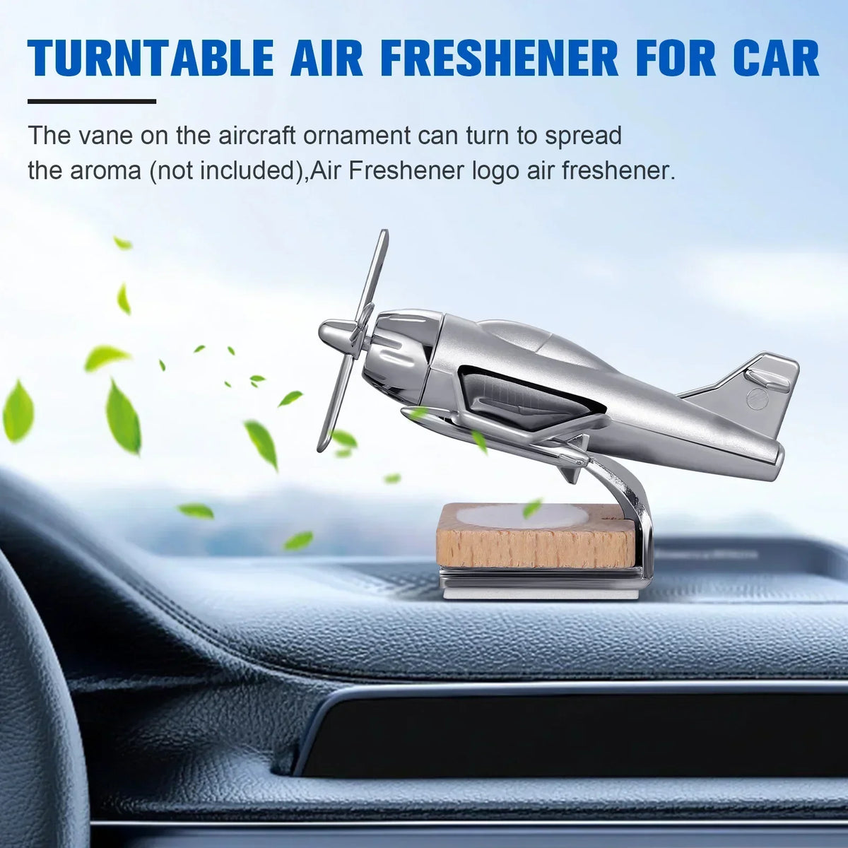 Solar Car Air Freshener Ornament
