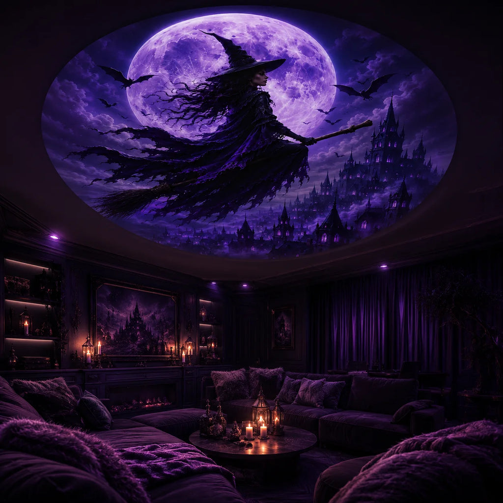 Halloween Projector Light, 10 Decorative Projection Patterns