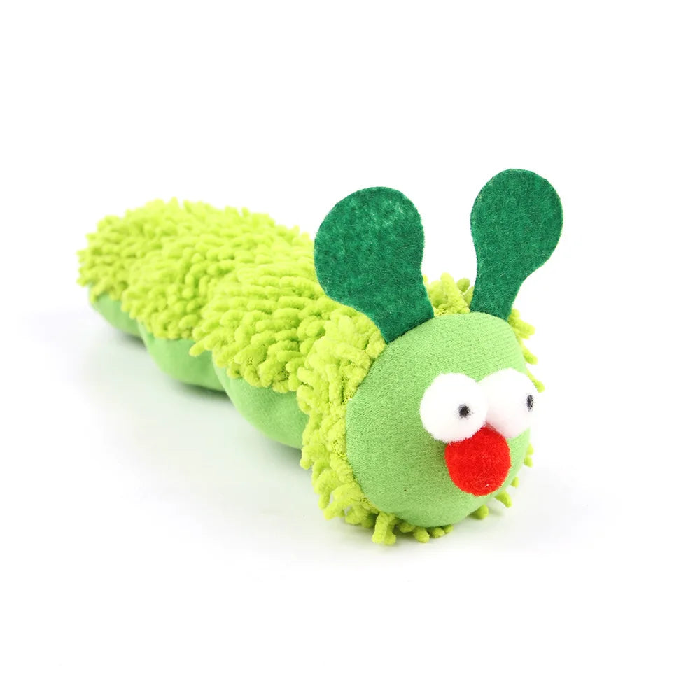 Caterpillar Catnip & Silvervine Chew Toy