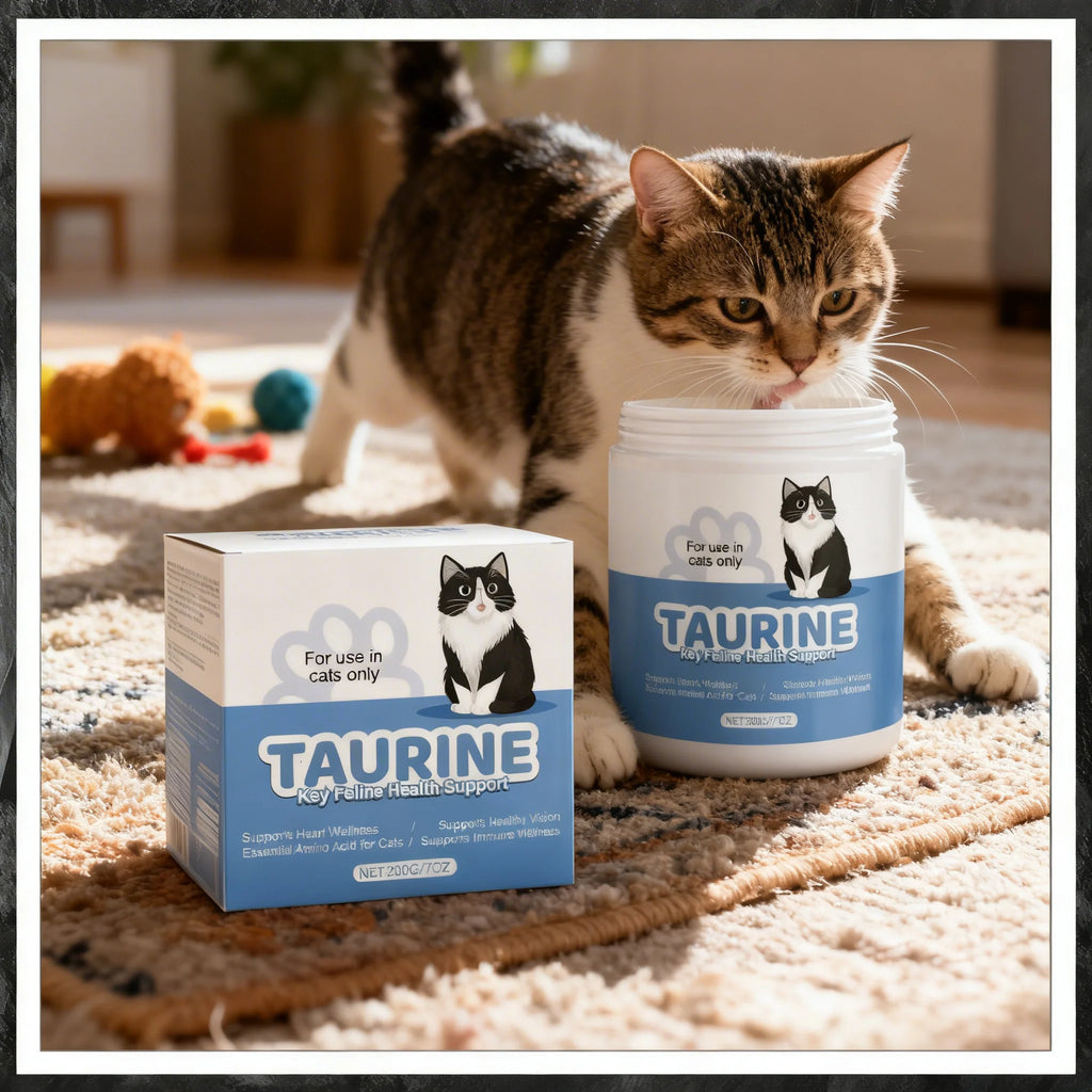 Cat Supplements Taurine Powder For Cats Pure Taurine Supplement Nutritional Powder For Cat Immune System Eye Health Support