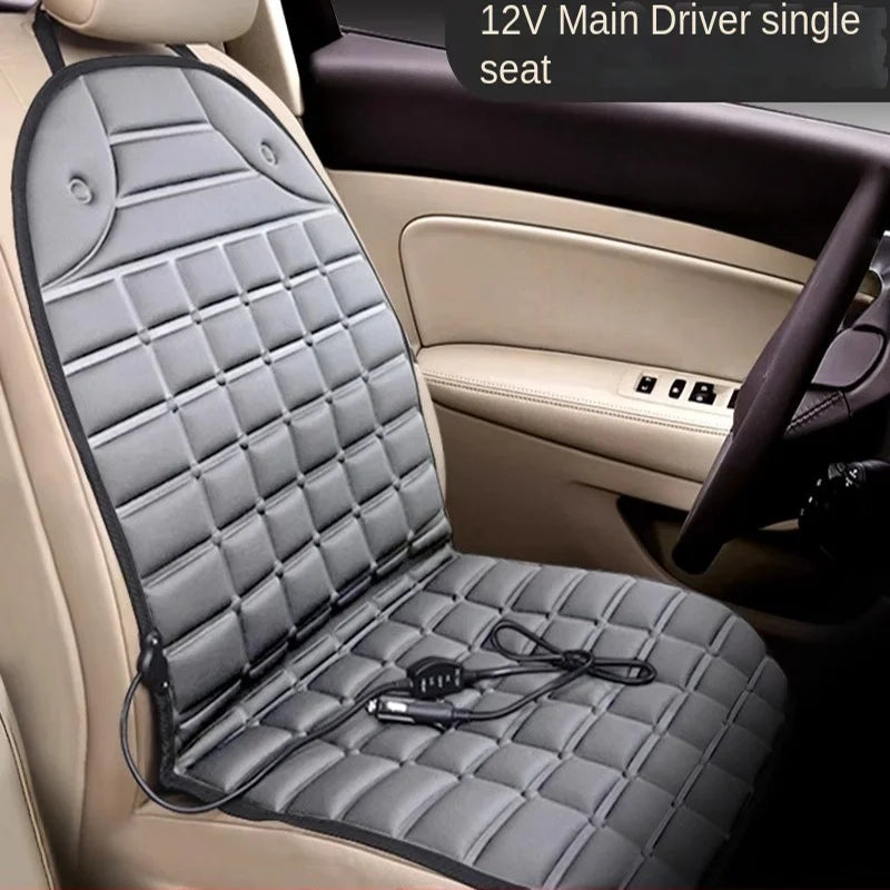 12V Heated Car Seat Cushion - Fast-Warming Winter Car Seat Cover