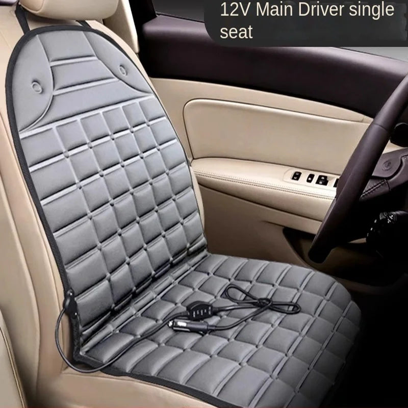 12V Heated Car Seat Cushion - Fast-Warming Winter Car Seat Cover