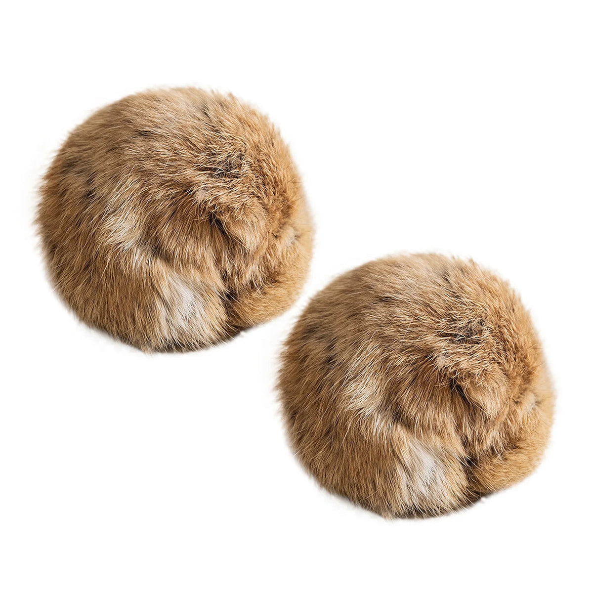 Catnip Rabbit Fur Ball Toy Set
