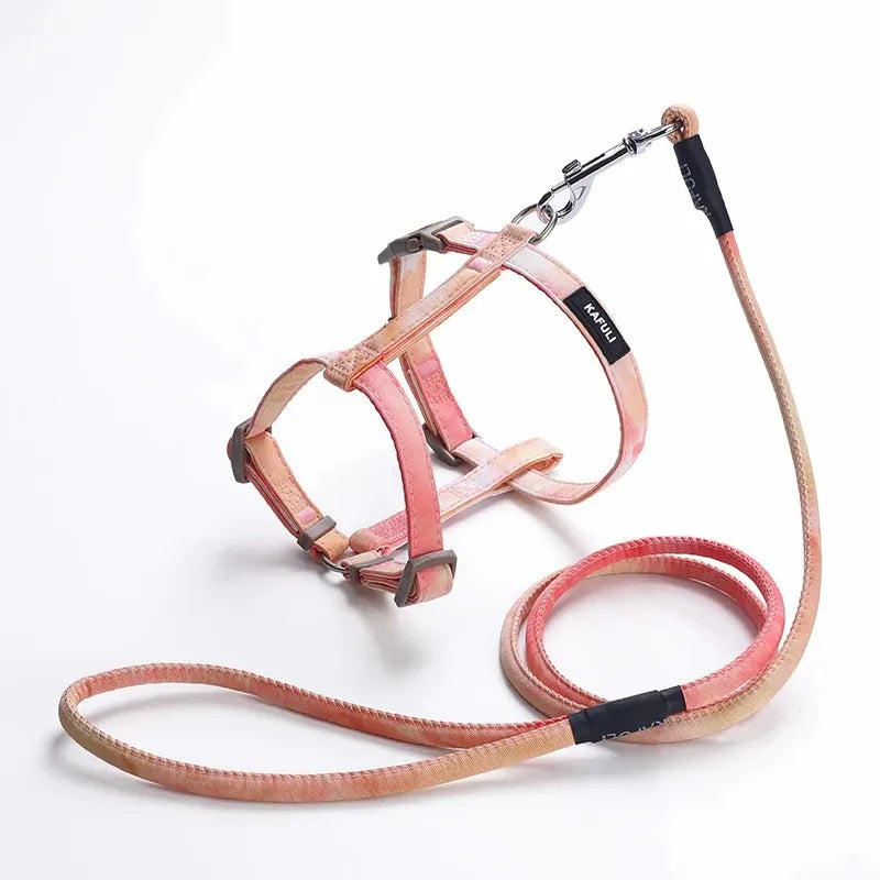 Adjustable Cat Harness & Leash Set