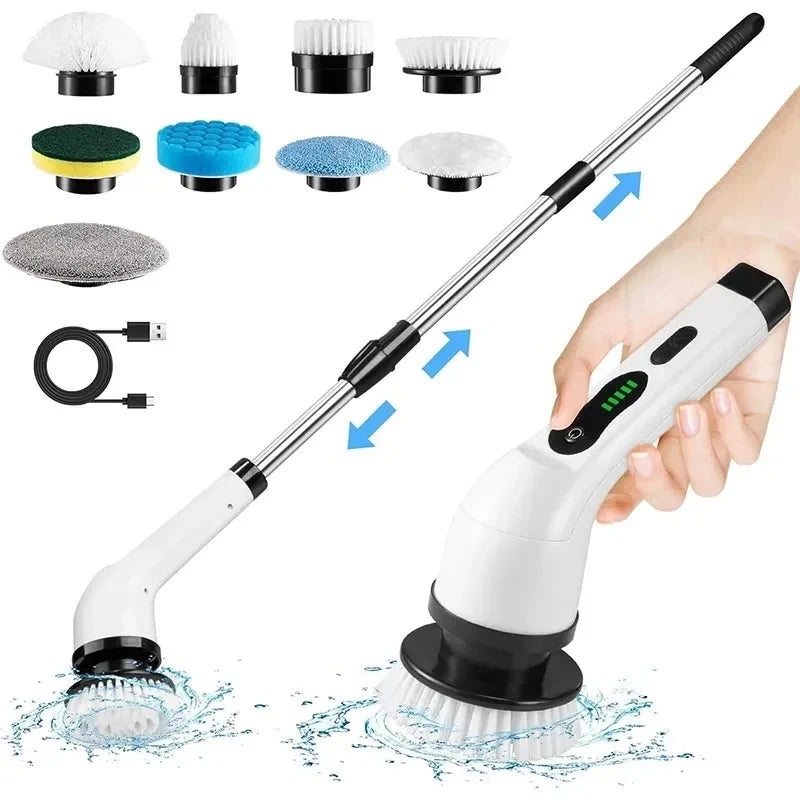 Cordless Electric Spin Scrubber