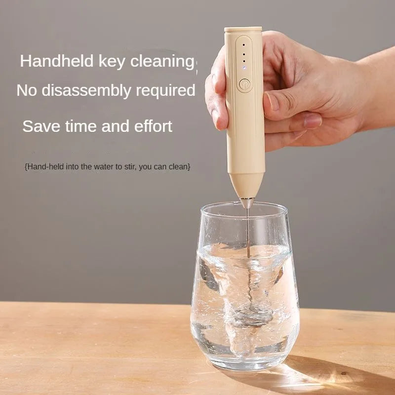 3-Speed USB Rechargeable Milk Frother