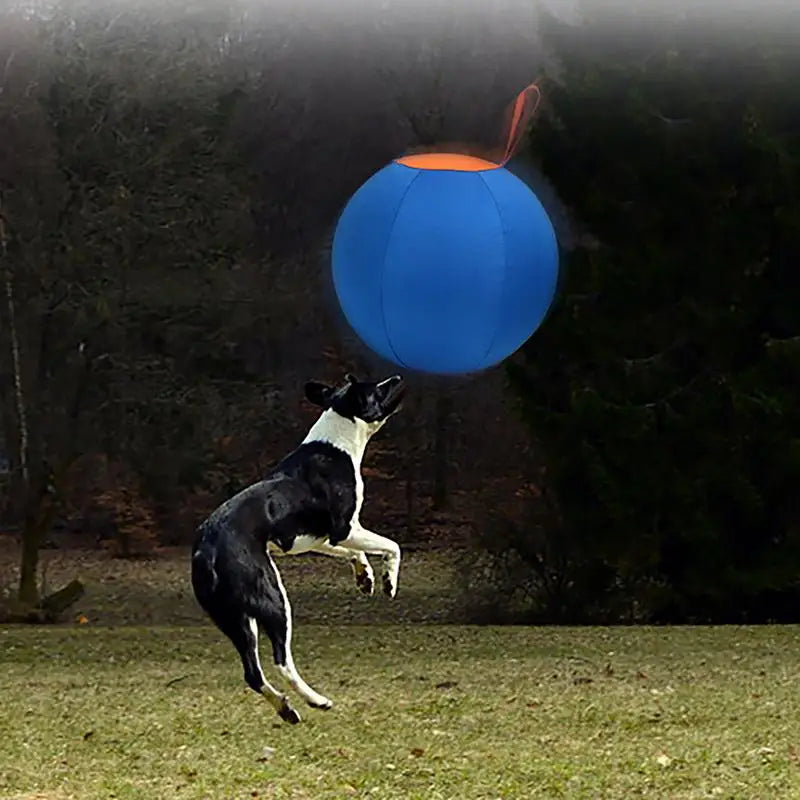 Dog Herding Ball for Dogs & Puppies Toy Balls for Cattle Oxford Fabric Cover Large Dog Toy Multipurpose Puppy Toys for Training