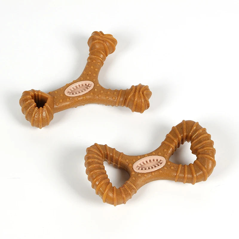Dog Toy Is Durable and Chew-Resistant, Dispenses Treats, Grinds Teeth, Cleans Teeth, Educational and Interactive Pet Supplies