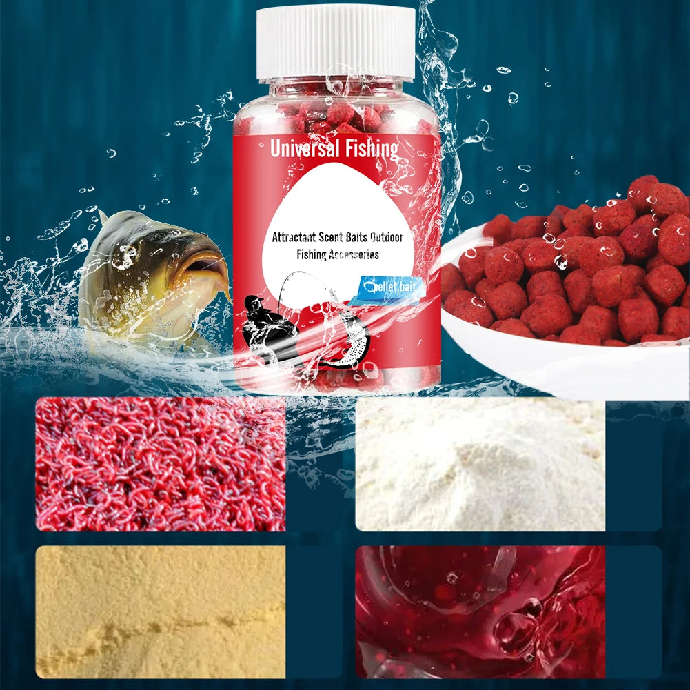 Fish Attractant Fishing Groundbait Universal Concentrated Fish Bait Fishing Food Bait Aquatic Feed Outdoor Fishing Accessories
