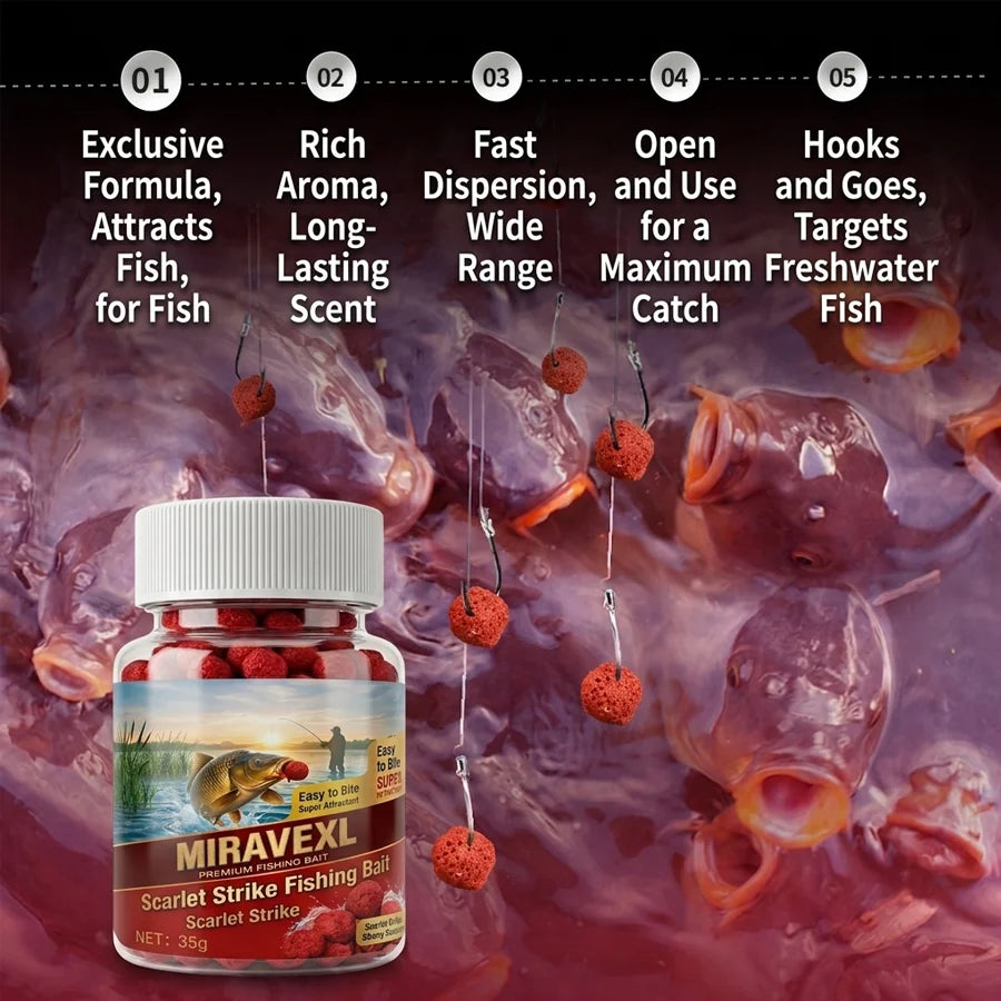 Fish Attractant Fishing Groundbait Universal Concentrated Fish Bait Fishing Food Bait Aquatic Feed for Bass Carp Fishing